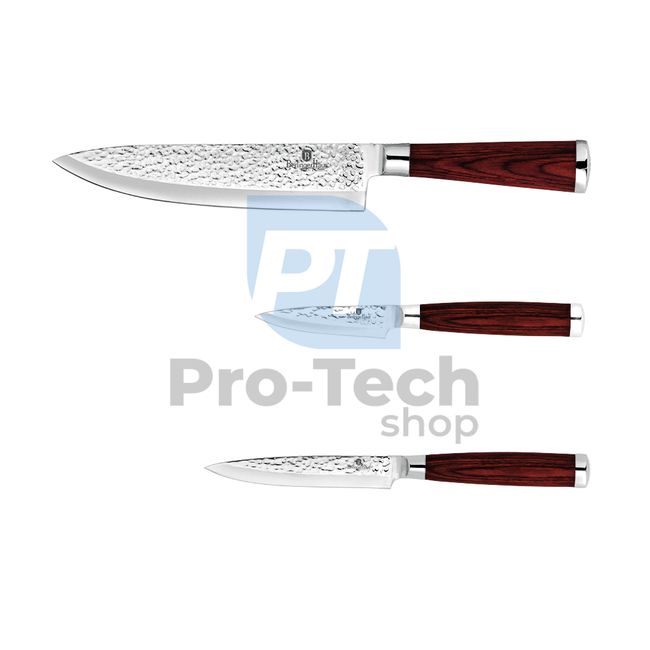 Комплект кухненски ножове от 3 части RED WOOD 20675