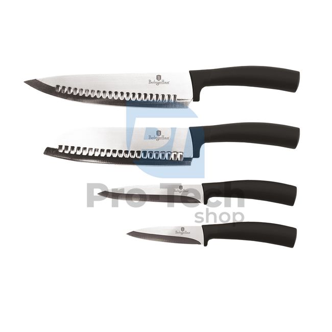 Комплект кухненски ножове от неръждаема стомана от 4 части BLACK 20461