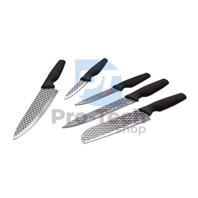 Комплект кухненски ножове от 5 части BLACK 21156