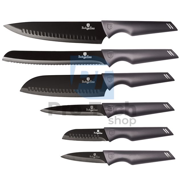 Комплект кухненски ножове от 6 части CARBON PRO 19371