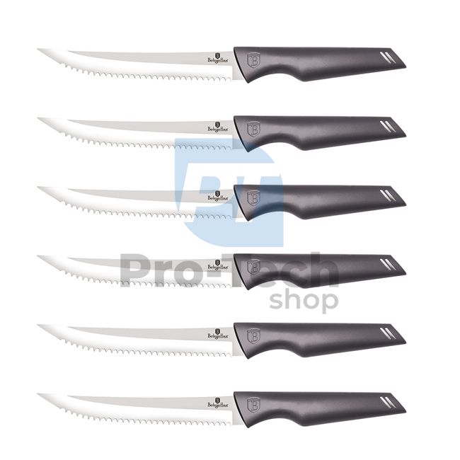 Комплект ножове за пържоли от 6 части CARBON PRO 19369