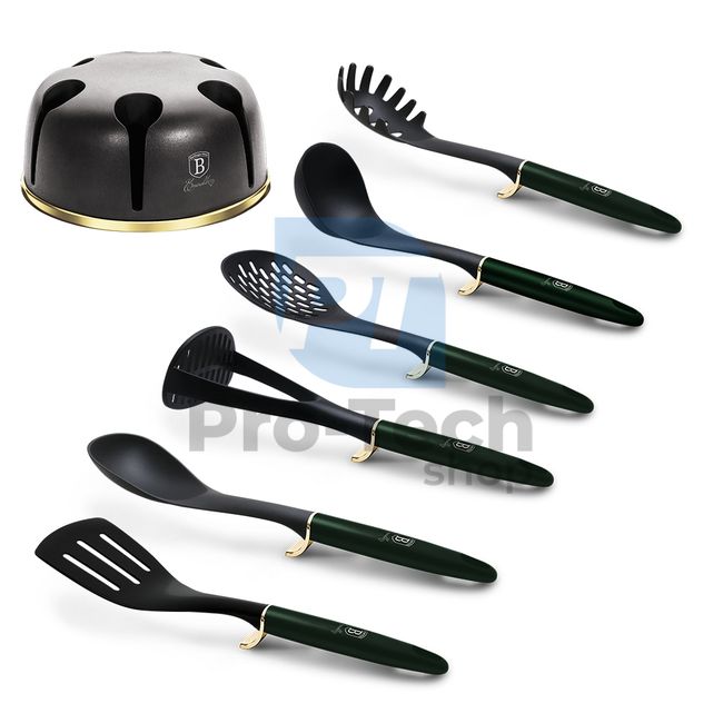 Комплект кухненски инструменти от 7 части с поставка EMERALD 20183