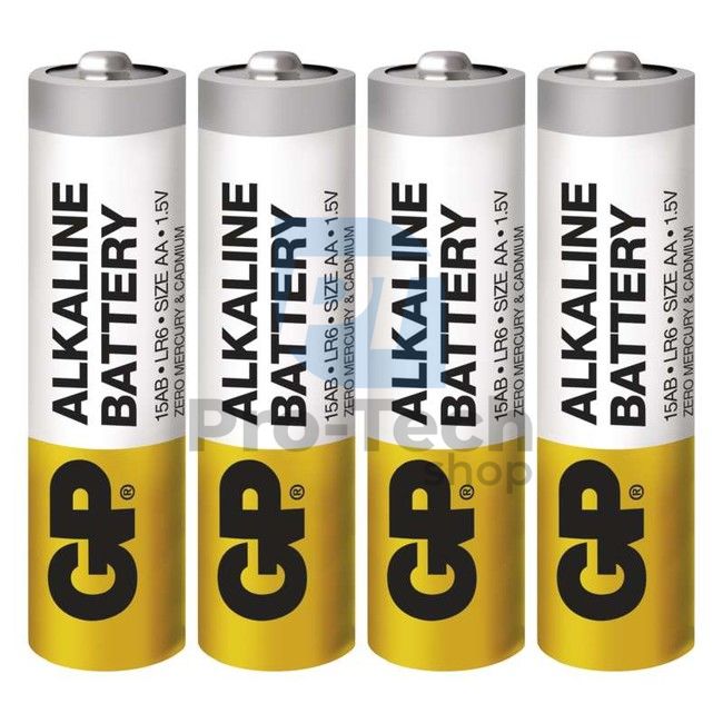 Алкална батерия GP Alkaline LR6 (AA) 4 бр 71419