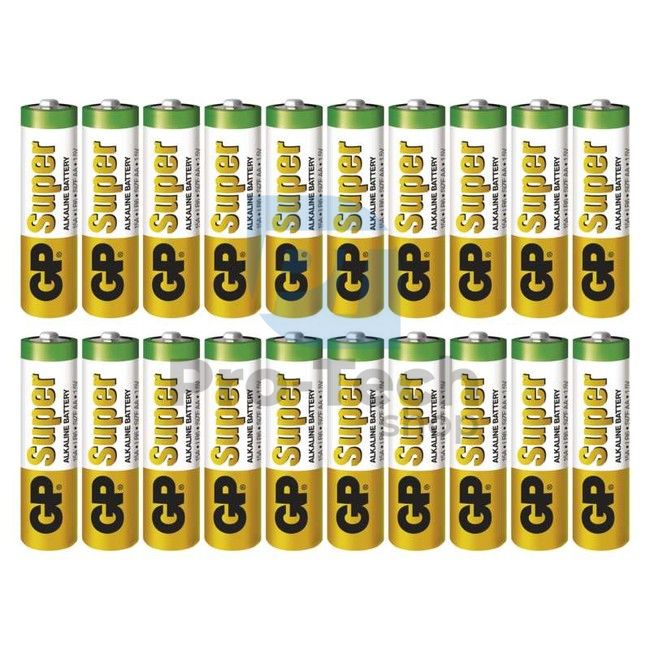 Алкална батерия GP Super LR6 (AA) 20 бр 71416
