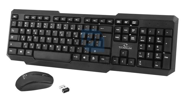 Безжична клавиатура с USB мишка MEMPHIS 73360
