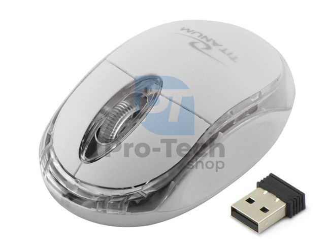 Безжична мишка 3D USB CONDOR бяла 73427