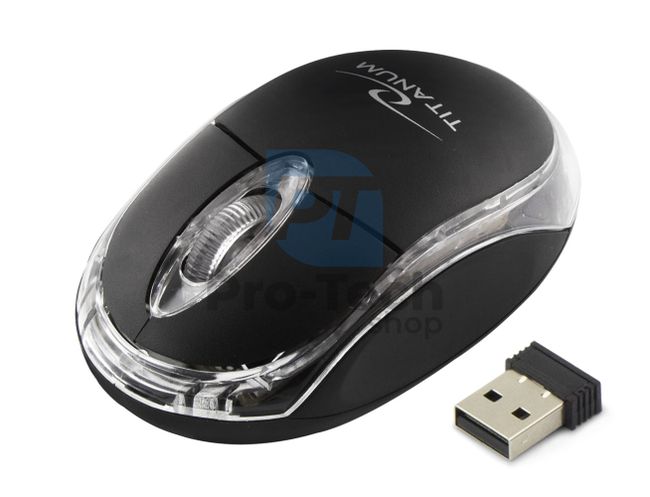 Безжична мишка 3D USB CONDOR черна 73425
