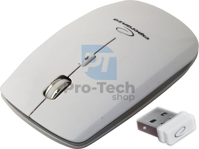 Безжична мишка 4D USB SATURN бяла 73138