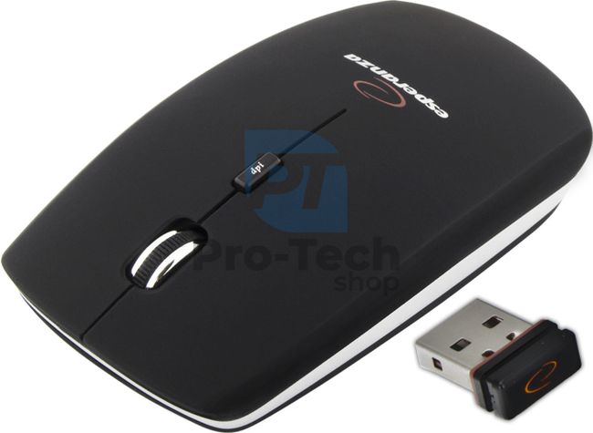 Безжична мишка 4D USB SATURN черна 73137