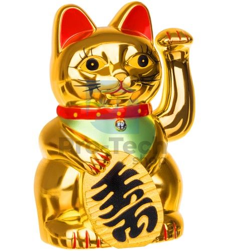 Китайска щастлива котка златна 74029