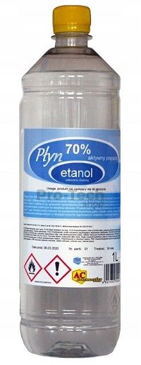 Почистващ препарат със 70% етанол 1000 мл 12507