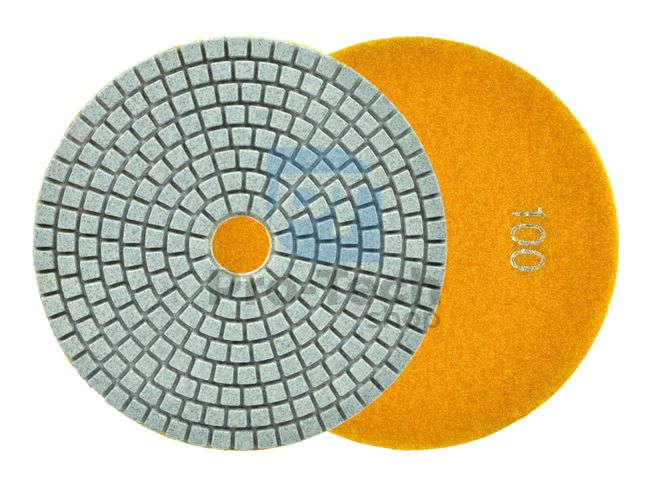 Диамантен шлифовъчен диск с велкро 125 мм P100 18290