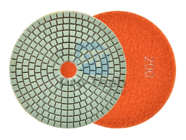 Диамантен шлифовъчен диск с велкро 125 мм P200 18291