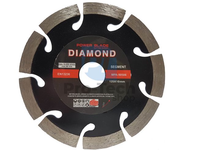 Диамантен диск SEGMENT 125x10x22,2 мм 04112