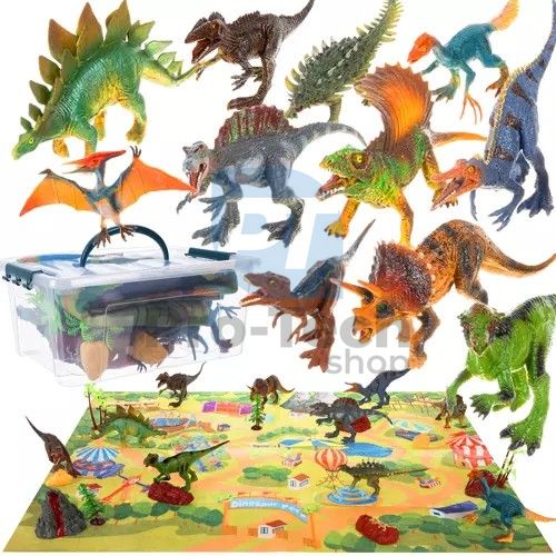 Колекция DinoPark: фигурки и постелка за игра от Kruzzel 74108