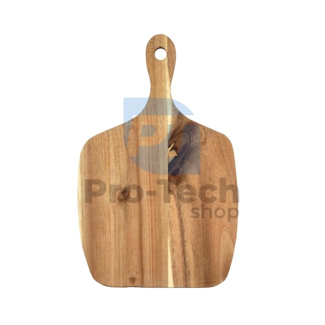 Дървена дъска за рязане 30,5x20 см с дръжка 53915