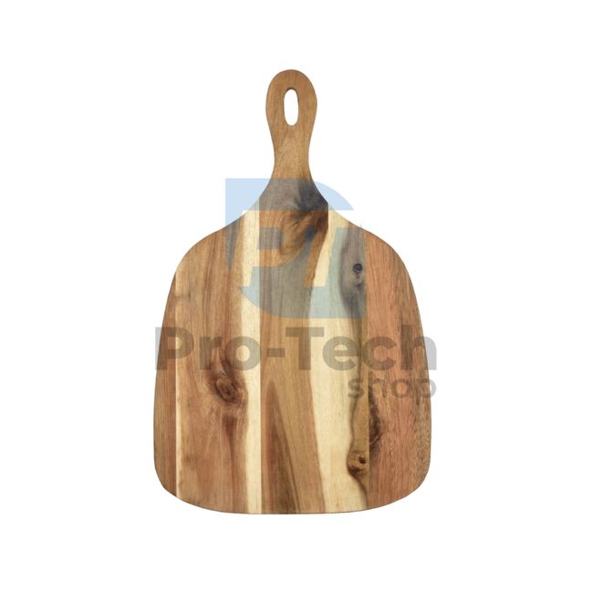 Дървена дъска за рязане 31,5x20 см с дръжка 53919