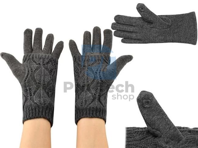 Ръкавици за сензорни екрани R6412 сиви 74121