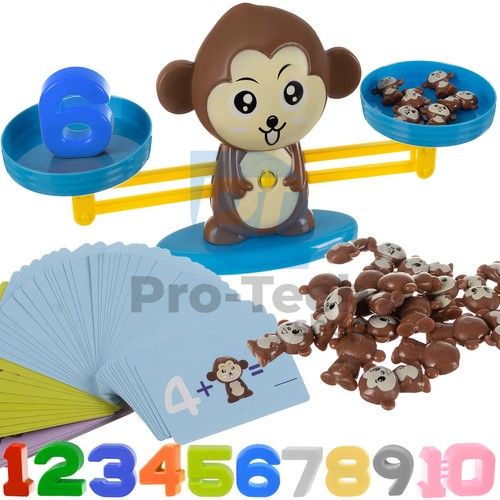 Образователна игра Маймунска скала с числа Kruzzel 16947 74201