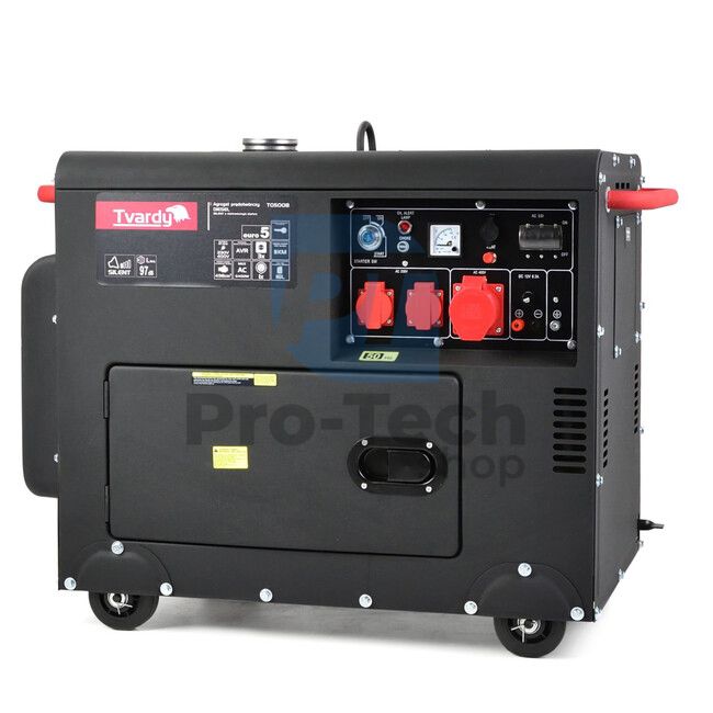 Дизелов агрегат 6000W 230/400V с ел. старт и AVR (генератор) 14467