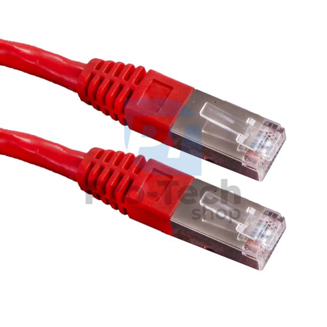FTP кабел Cat. 6 Patchcord RJ45 0,25 м червен 72485