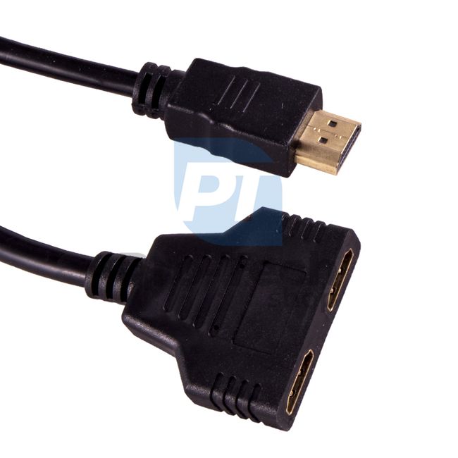 Кабел HDMI - 2HDMI разклонител 0,3 м 72360