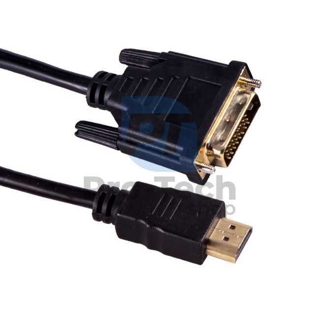HDMI - DVI кабел 1 м позлатени конектори 72356