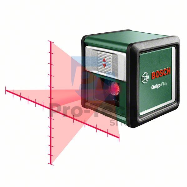 Лазер с кръстосани линии Bosch Quigo Plus 03752