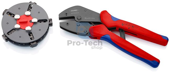 Клещи за пресоване MultiCrimp® 250 мм с 5 профила за пресоване KNIPEX 13447