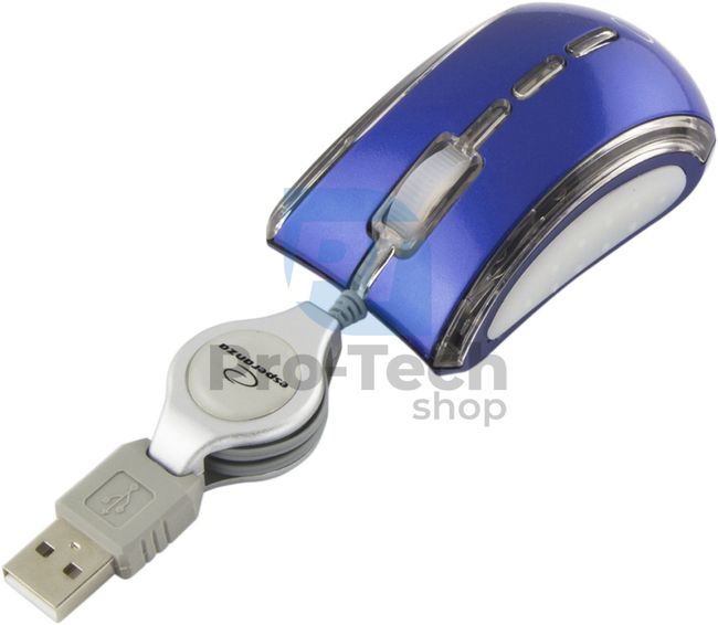 Мини мишка CELANEO USB синя 73131