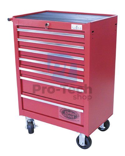 Монтажна количка Pro 7 чекмеджета за инструменти Satra S-4007GR 04142