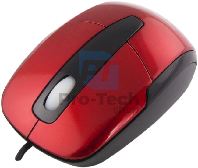 Мишка 3D USB BARRACUDA червена 73411