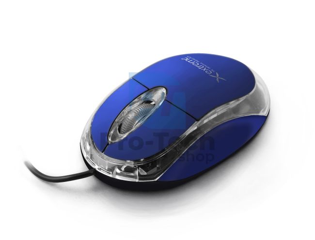 Мишка 3D USB CAMILLE синя 73438