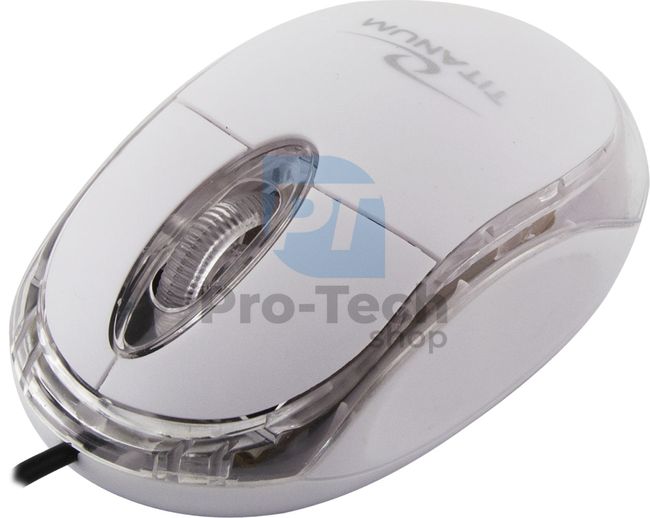 Мишка 3D USB RAPTOR бяла 73403