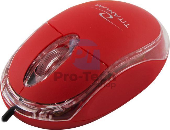 Мишка 3D USB RAPTOR червена 73402