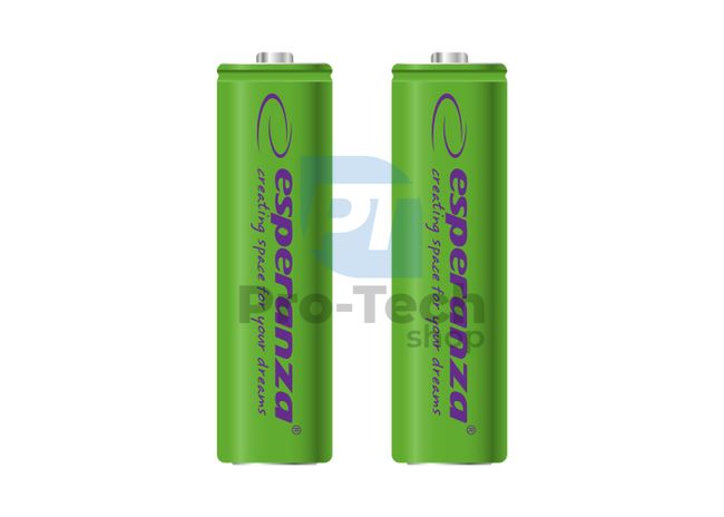 Акумулаторна батерия NI-MH AA 2000mAh 2 бр зелена 73326