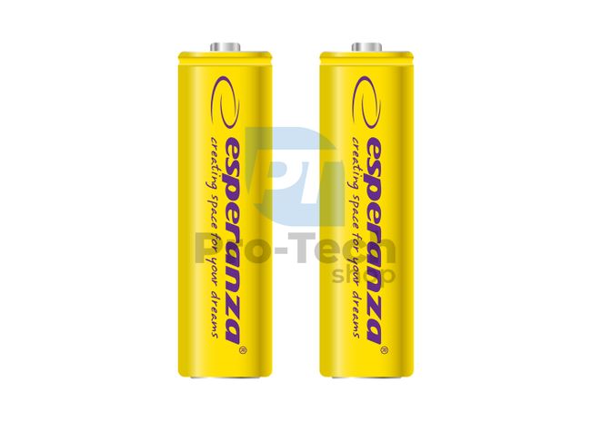 Акумулаторна батерия NI-MH AA 2000mAh 2 бр жълта 73329