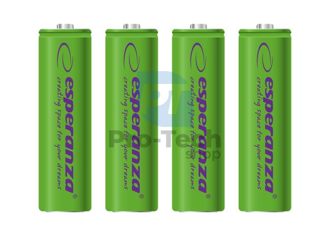 Акумулаторна батерия NI-MH AA 2000mAh 4 бр зелена 73331