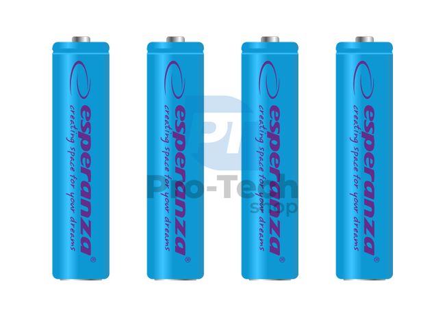 Акумулаторна батерия NI-MH AAA 1000mAh 4 бр синя 73320