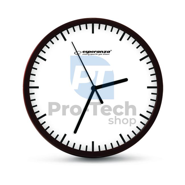 Стенен часовник BUDAPEST бял 72839