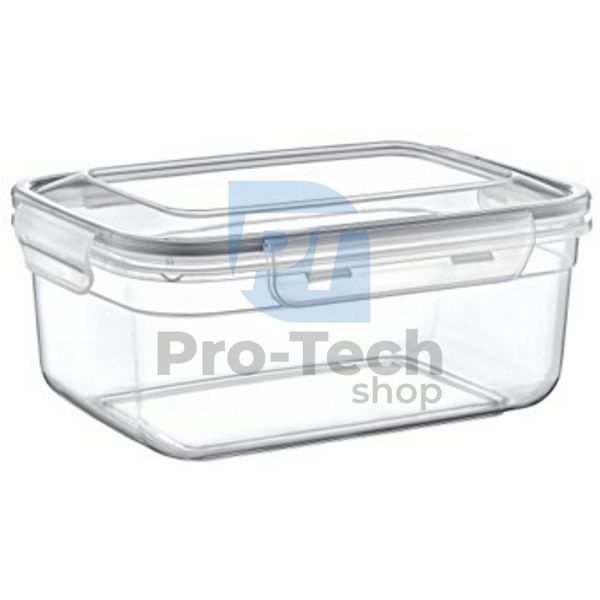 Правоъгълен пластмасова кутия за храна 800 мл 53829