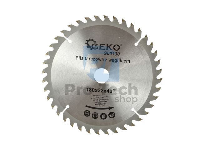 Saw blade 180mm 40T 22mm 09471