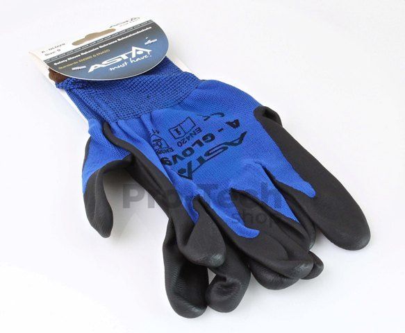 Работни ръкавици Pro 8" ASTA сини 04991
