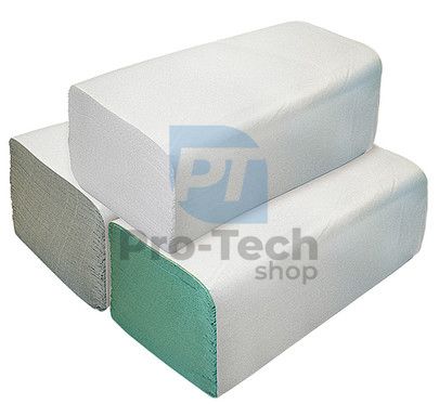 Еднопластови индустриални хартиени кърпи зелени EKONOMY Linteo 5000 бр - 20 опаковки 30485