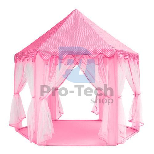 Приказна палатка за деца N6104 розова 75016