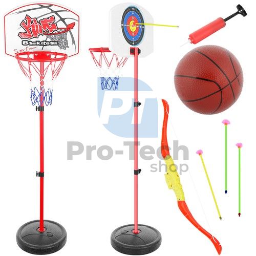 Комплект за игра баскетболно игрище и стрелбище 75050