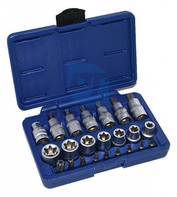 Комплект вложки и битове торкс 23 бр Pro ASTA A-TX SET-23 02889