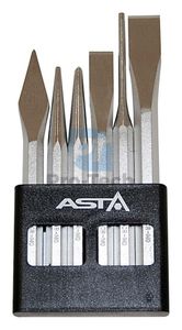 Комплект длета и фрези за отвори 6 бр pro ASTA A-6CCS 05956