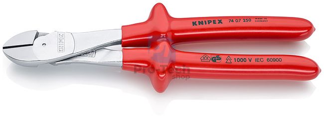 Странични щипки с потопена изолация 250 mm KNIPEX 08259