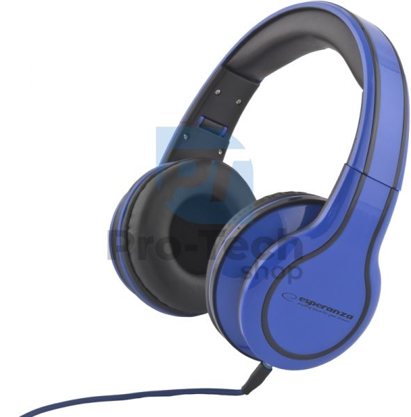 Сгъваеми слушалки BLUES сини 72745